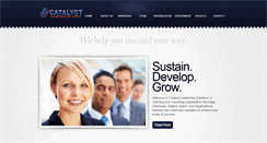 Desktop Screenshot of catalystleadershipsolutions.com